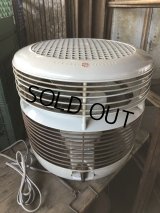 Vintage General Electric GE Ottoman Stool Floor Circular Fan (B827)