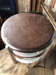 画像11: Vintage ROBBINS & MYERS Ottoman Stool Floor Circular Fan (B829)
