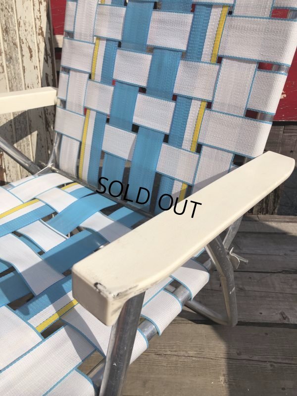 画像8: 60s Vintage Folding Lawn Chair A (B831)