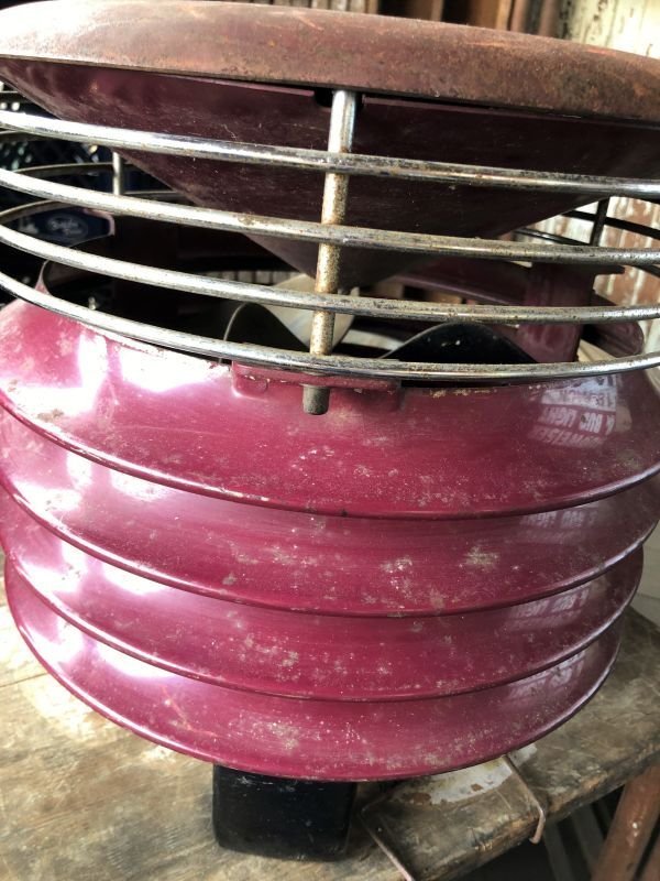 画像11: Vintage WESTING HOUSE Ottoman Stool Floor Circular Fan (B827)