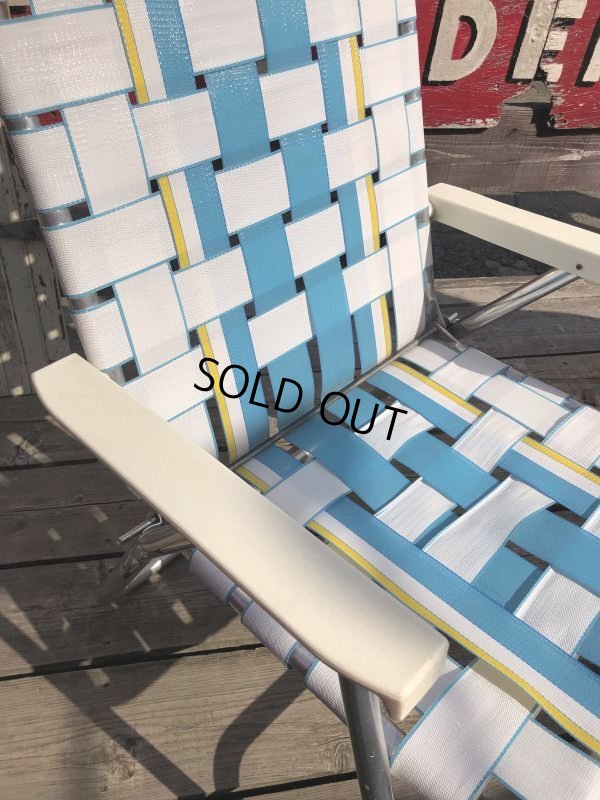 画像9: 60s Vintage Folding Lawn Chair A (B831)