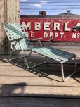 画像3: 60s Vintage Folding Lawn Chair Long (B835)