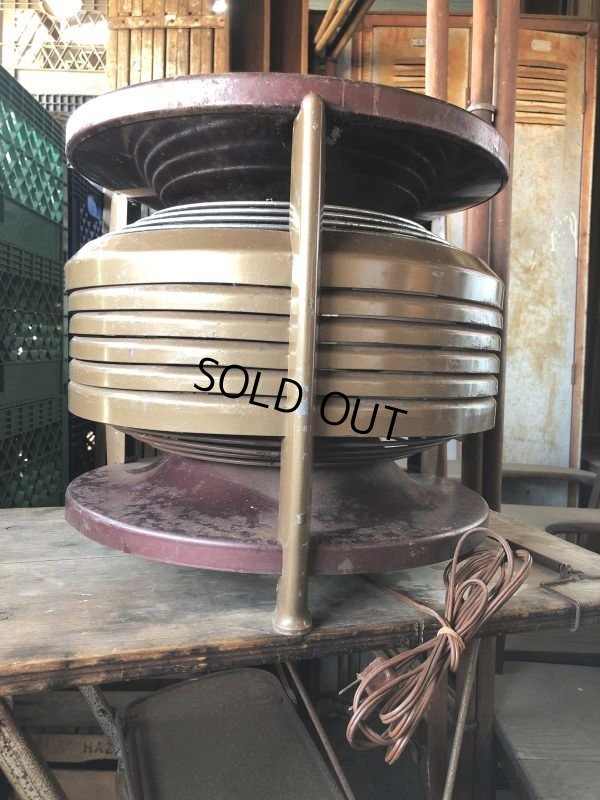 画像4: Vintage FASCO Ottoman Stool Floor Circular Fan (B828)