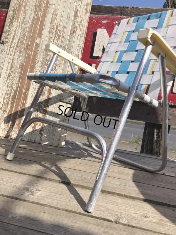 画像7: 60s Vintage Folding Lawn Chair A (B831)