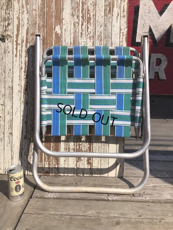 画像11: 60s Vintage Folding Lawn Chair (B830)