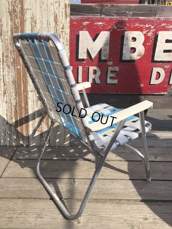 画像5: 60s Vintage Folding Lawn Chair A (B831)