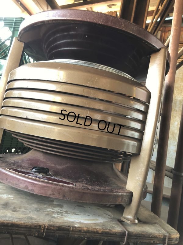 画像11: Vintage FASCO Ottoman Stool Floor Circular Fan (B828)