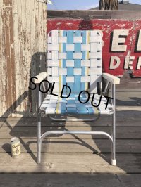 60s Vintage Folding Lawn Chair B (B832)
