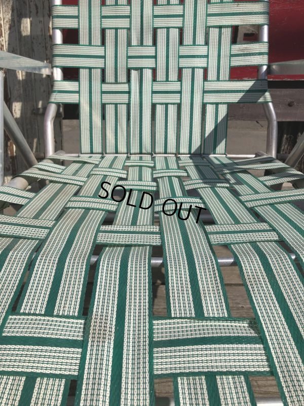 画像16: 60s Vintage Folding Lawn Chair Long (B835)