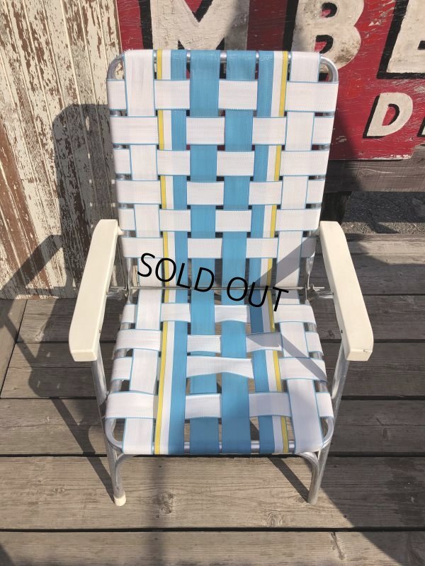 画像15: 60s Vintage Folding Lawn Chair A (B831)