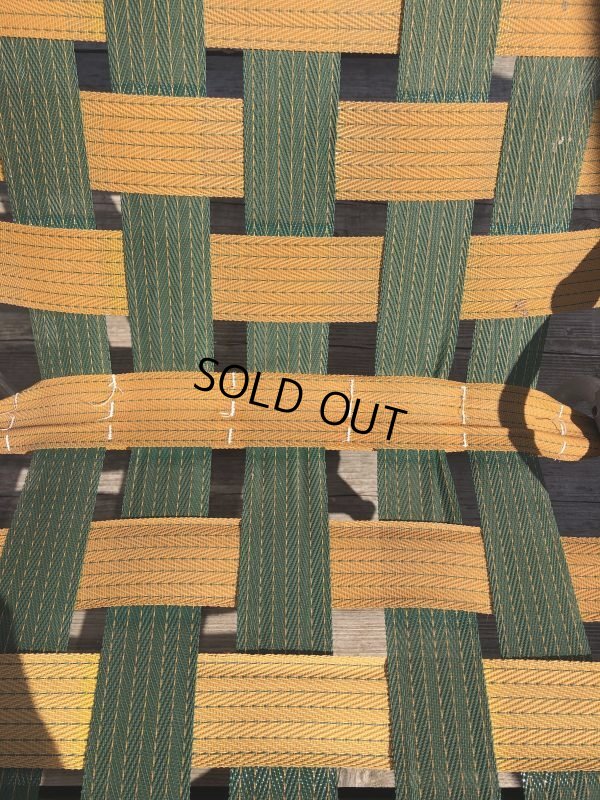 画像14: 60s Vintage Folding Lawn Chair Long (B834)