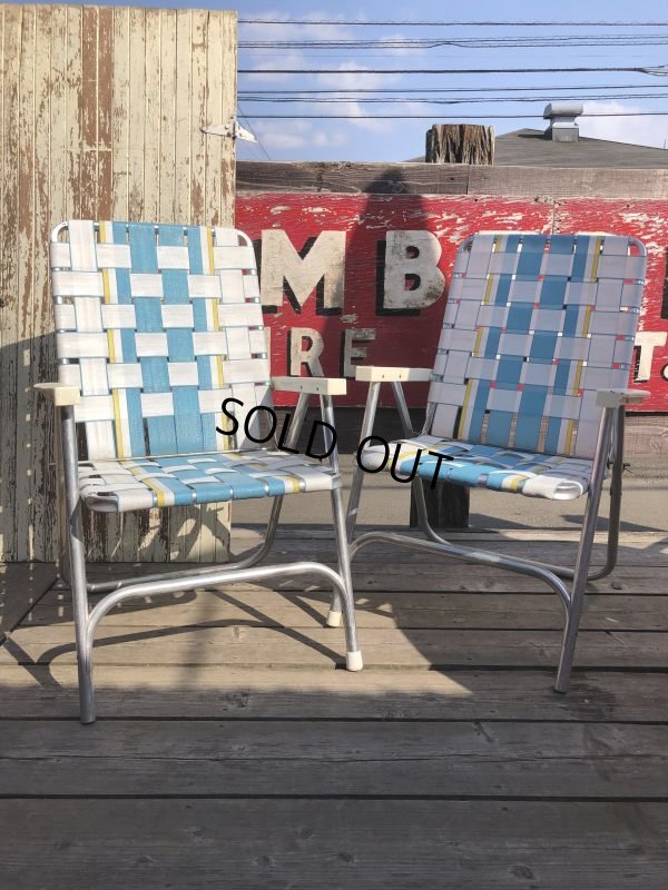画像19: 60s Vintage Folding Lawn Chair B (B832)