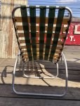 画像4: 60s Vintage Folding Lawn Chair Long (B834)