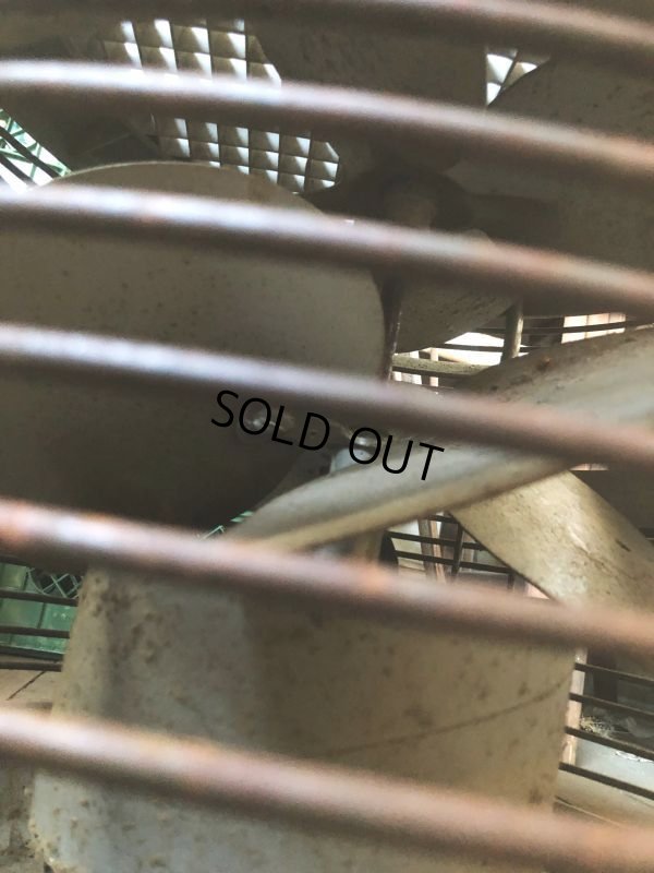 画像7: Vintage General Electric GE Ottoman Stool Floor Circular Fan (B827)