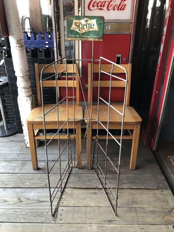 画像19: Vintage Sprite Soda Bottle General Store Wire/Metal Display Rack (B836)