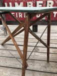 画像14: Vintage American Primitive Wooden Ironing Board Table (B838)