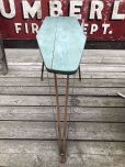 画像5: Vintage American Primitive Wooden Ironing Board Table (B838)