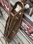 画像18: Vintage Metal Ironing Board Table (B839)