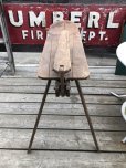 画像11: Vintage American Primitive Wooden Ironing Board Table (B837)