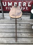 画像5: Vintage American Primitive Wooden Ironing Board Table (B837)