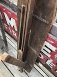 画像23: Vintage American Primitive Wooden Ironing Board Table (B837)