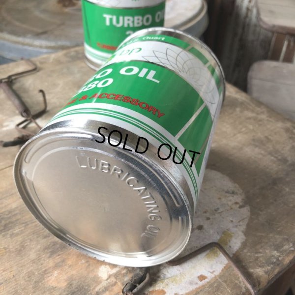 画像6: Vintage BP TURBO OIL Quart Oil can (B840) 