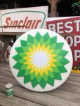 画像17: 【店舗引き取り限定】 Vintage Advertising BP British Petroleum Old Logo Lighted Store Sign (B841)