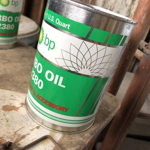 画像3: Vintage BP TURBO OIL Quart Oil can (B840) 