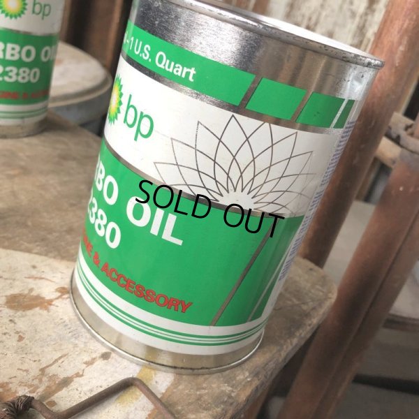 画像3: Vintage BP TURBO OIL Quart Oil can (B840) 