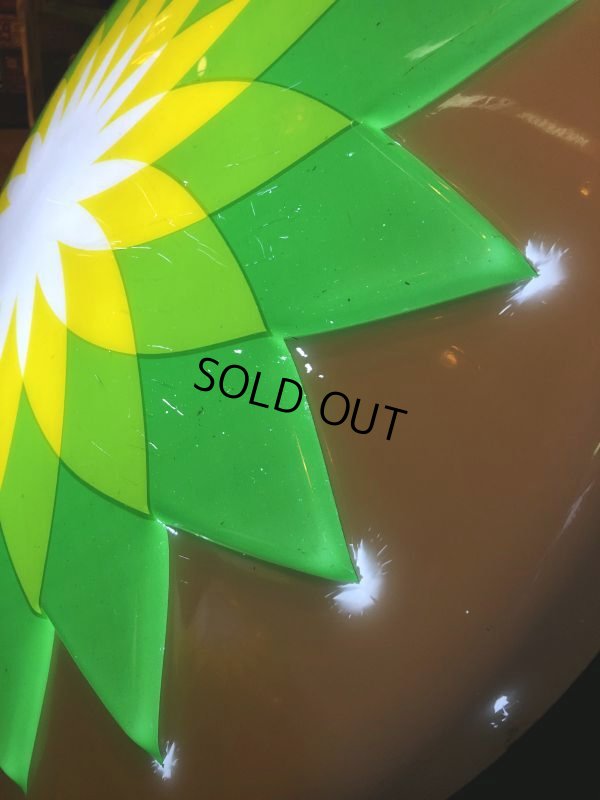 画像21: 【店舗引き取り限定】 Vintage Advertising BP British Petroleum Old Logo Lighted Store Sign (B841)