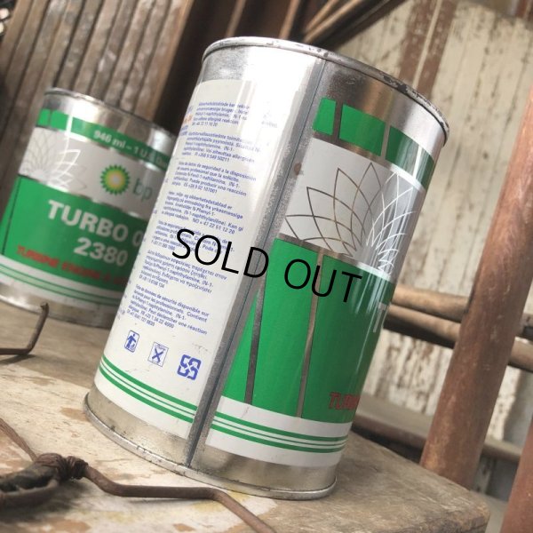 画像5: Vintage BP TURBO OIL Quart Oil can (B840) 