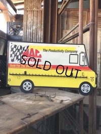 Vintage Adversiting MAC TOOLS Van Truck Shaped Key Holder Rack Sign (B842)