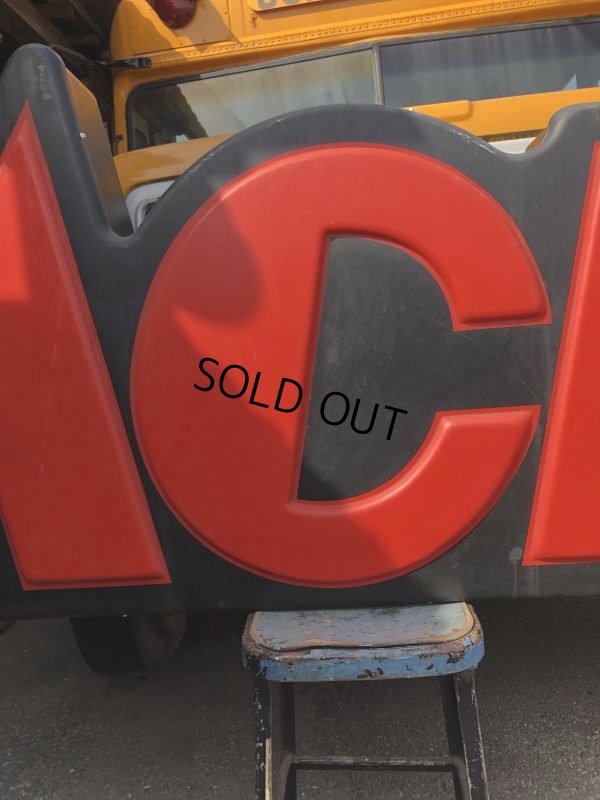 画像4: 【店舗引き取り限定】Vintage ACE Hardware Tools Lighted Store Display Sign HUGE !! (B844)