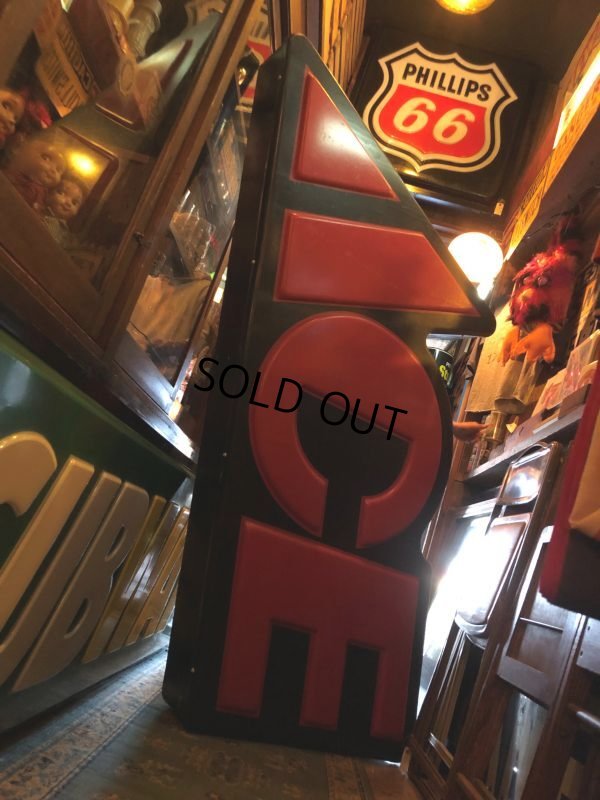 画像18: 【店舗引き取り限定】Vintage ACE Hardware Tools Lighted Store Display Sign HUGE !! (B844)