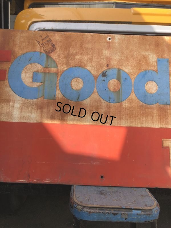 画像20: 【店舗引き取り限定】Vintage BF Goodrich Tires Advertising Store Display Sign HUGE !! (B845)