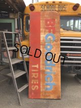 【店舗引き取り限定】Vintage BF Goodrich Tires Advertising Store Display Sign HUGE !! (B845)
