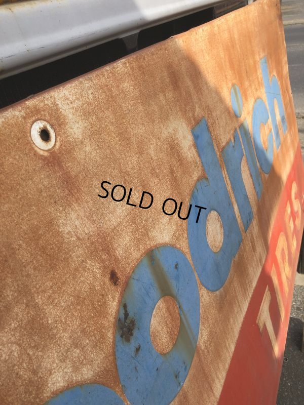 画像23: 【店舗引き取り限定】Vintage BF Goodrich Tires Advertising Store Display Sign HUGE !! (B845)