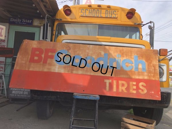 画像28: 【店舗引き取り限定】Vintage BF Goodrich Tires Advertising Store Display Sign HUGE !! (B845)