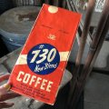 50s Vintage Advertising Coffee Bags 730 New Blend Coffee (B856)