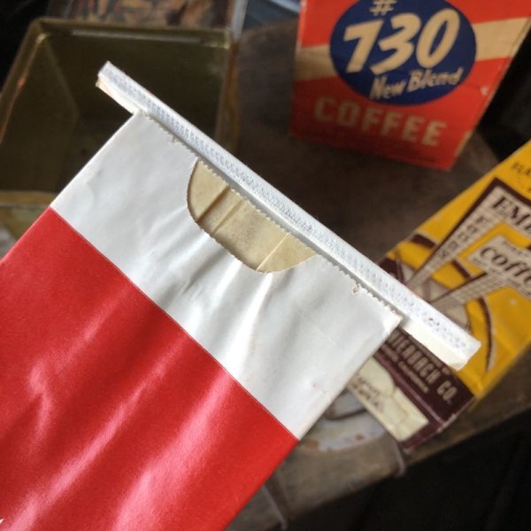 画像4: 50s Vintage Advertising Coffee Bags Unused NOS (B850)