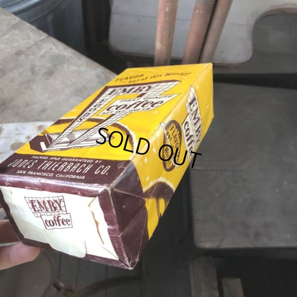 画像3: 50s Vintage Advertising Coffee Bags EMBY Coffee (B857)