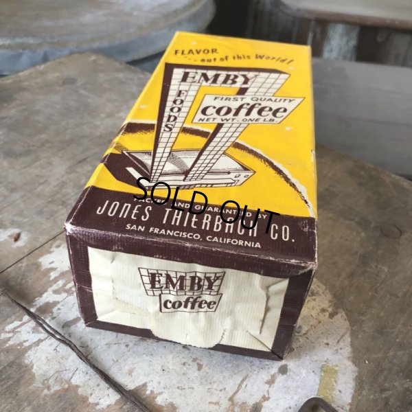 画像9: 50s Vintage Advertising Coffee Bags EMBY Coffee (B857)