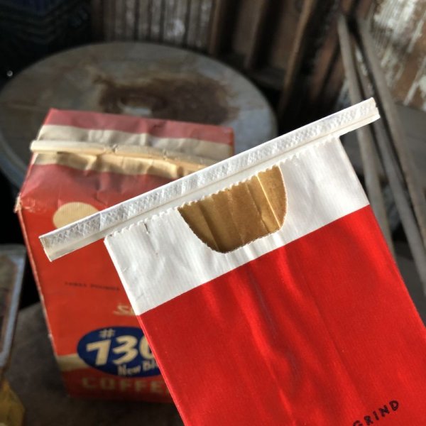 画像3: 50s Vintage Advertising Coffee Bags Unused NOS (B847)