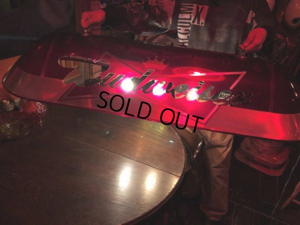 画像28: 【店舗引き取り限定】Vintage Anheuser-Busch Budweiser Advertising Pool Table Light Up Bar Pub Sign (B860)