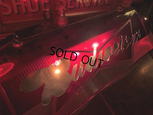 画像32: 【店舗引き取り限定】Vintage Anheuser-Busch Budweiser Advertising Pool Table Light Up Bar Pub Sign (B860)