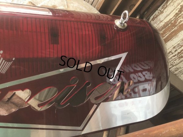 画像13: 【店舗引き取り限定】Vintage Anheuser-Busch Budweiser Advertising Pool Table Light Up Bar Pub Sign (B860)