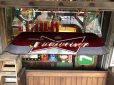 画像1: 【店舗引き取り限定】Vintage Anheuser-Busch Budweiser Advertising Pool Table Light Up Bar Pub Sign (B860) (1)