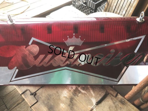 画像15: 【店舗引き取り限定】Vintage Anheuser-Busch Budweiser Advertising Pool Table Light Up Bar Pub Sign (B860)