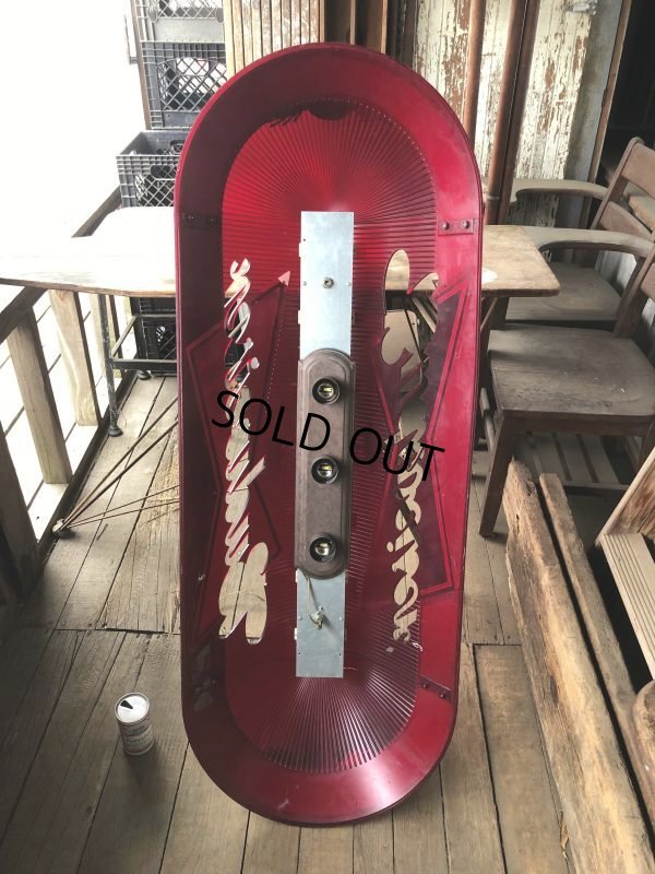画像17: 【店舗引き取り限定】Vintage Anheuser-Busch Budweiser Advertising Pool Table Light Up Bar Pub Sign (B860)