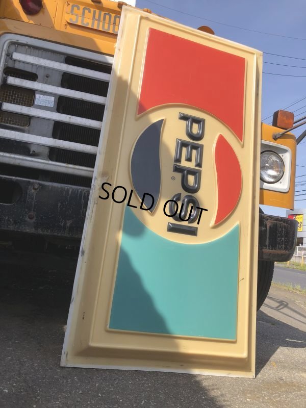 画像4: Vintage Pepsi Cola Advertising Store Display Embossed Plastic Lighted Sign Huge!  (B860)